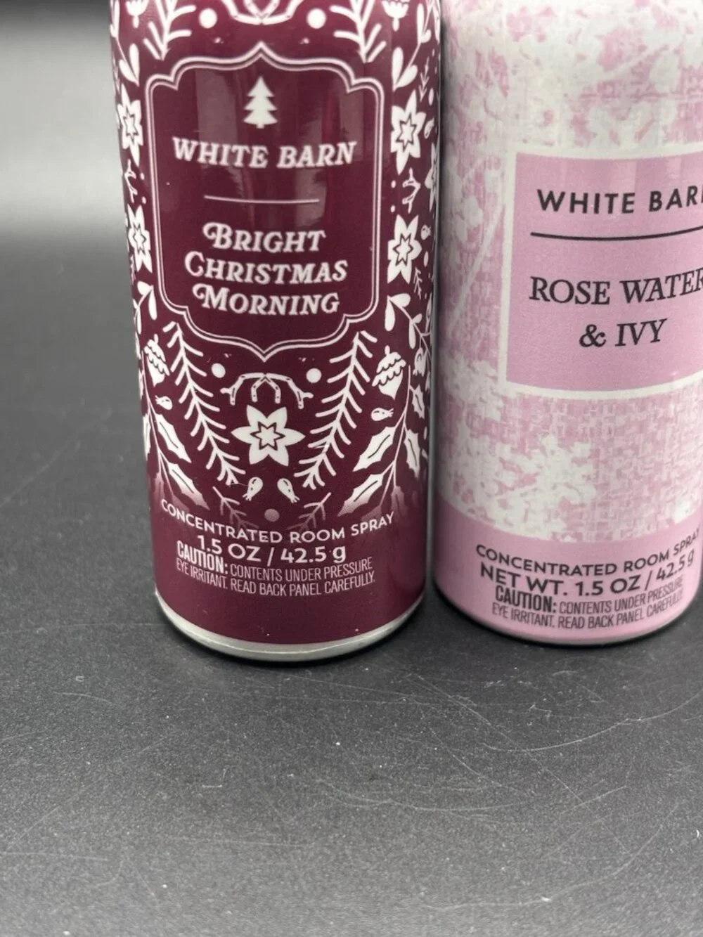 Bath Body & Works 2 Pack Concentrated Room Sprays 1.5 oz Christmas Orange Rose - Picture 6 of 16